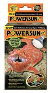 Best UVB Light for Bearded Dragon - Zoo Med PowerSun UV Self-Ballasted Mercury Vapor UVB Lamp