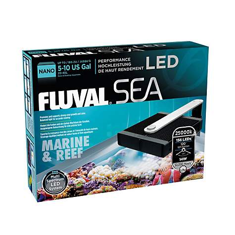 Fluval Sea Marine & Reef LED Nano Aquarium Lamp, 6 L X 5.5 W