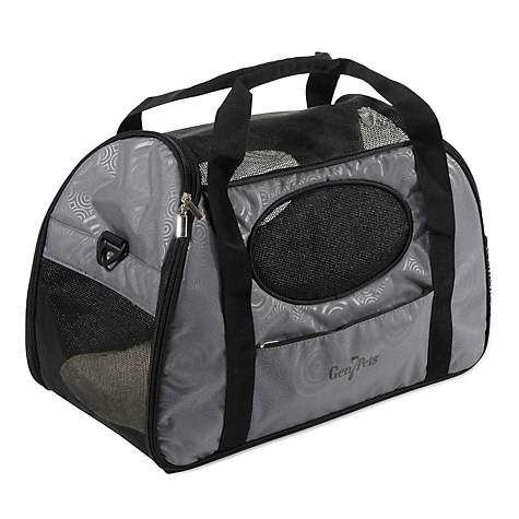 Gen7Pets Carry-Me Fashion Pet Carrier in Gray, Large