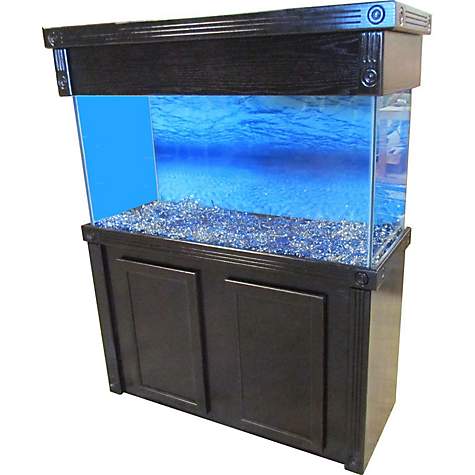 How Much Does a 120 Gallon Fish Tank Weigh - R&J Enterprises 48x24 Espresso Oak Empire Cabinet - for 120 Gallon Glass Tanks
