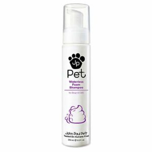 John Paul Pet Waterless Foam Dog & Cat Shampoo