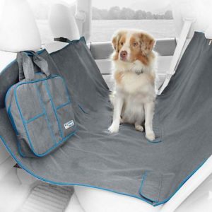 Kurgo Heather Hammock Gray Dog Car Seat Cover