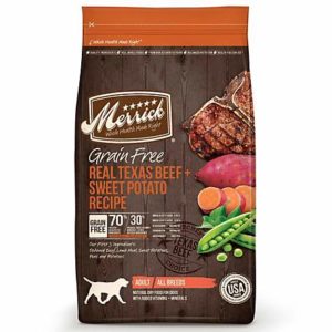 Merrick Grain Free Real Texas Beef + Sweet Potato Dry Dog Food