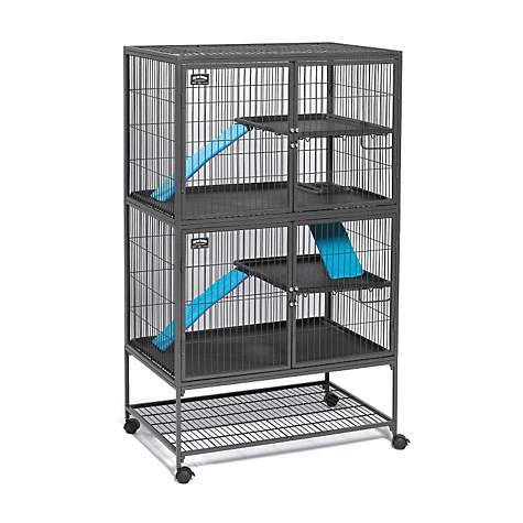 Midwest Ferret Nation Double Unit with Stand Ferret Cage