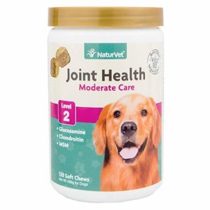 Best Dog Joint Supplements  - NaturVet Joint Health Level 2 Soft Chew Dog Supplement, 10 oz 