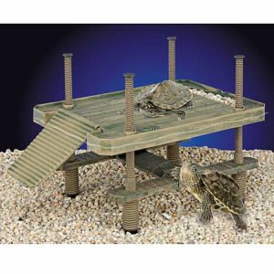 Penn Plax Reptology Life Science Floating Turtle-Pier Basking Platform, Large