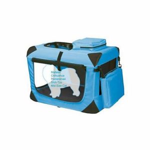 Pet Gear Deluxe Ocean Blue Generation II Soft Crate - Dog Crate for a Car Backseat