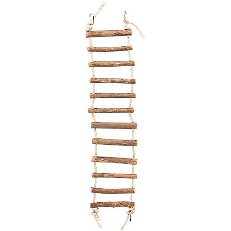 What do Parakeets Like to Play With | Prevue Hendryx Naturals Large Rope Ladder Bird Toy
