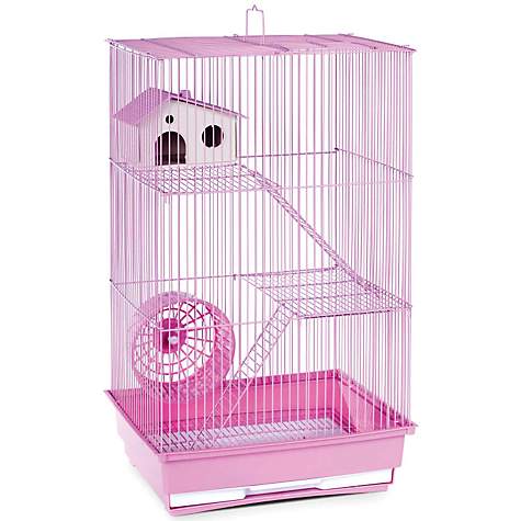 Prevue Hendryx Three Story Lilac Small Animal Cage