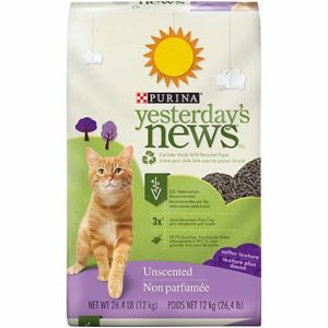 Purina Yesterday's News Softer Paper Pellet Unscented Cat Litter