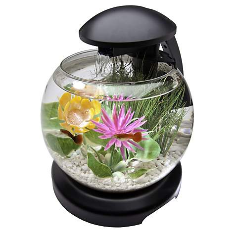 Tetra 1.8 Gallon Waterfall Globe Aquarium Kit