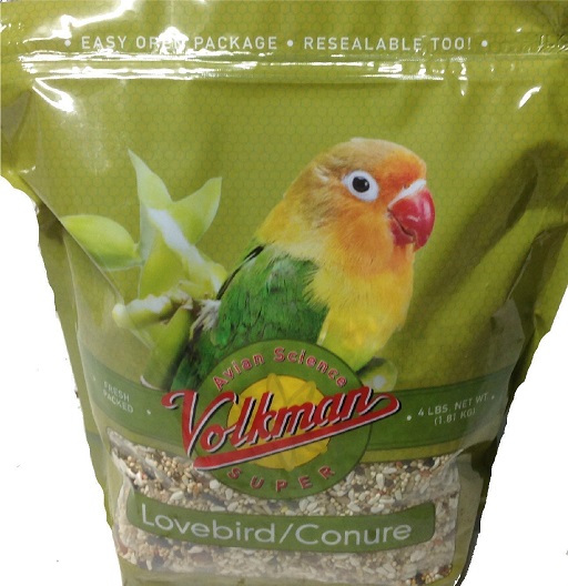 Volkman Avian Science Lovebird & Conure Bird Seed 4 Lb