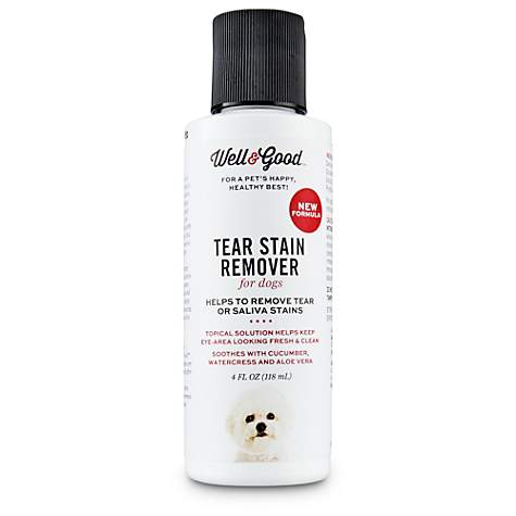 Well & Good Dog Tear Stain Remover, 4 fl. oz.