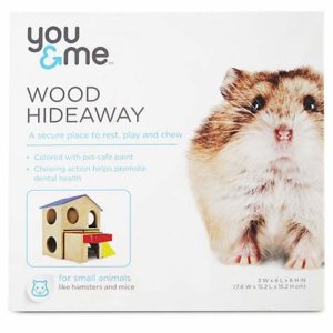 You & Me Large Wood 2-Story Hamster House