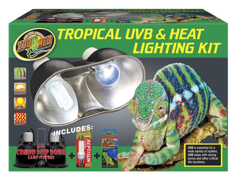 Zoo Med Tropical UVB and Heat Lighting Kit 